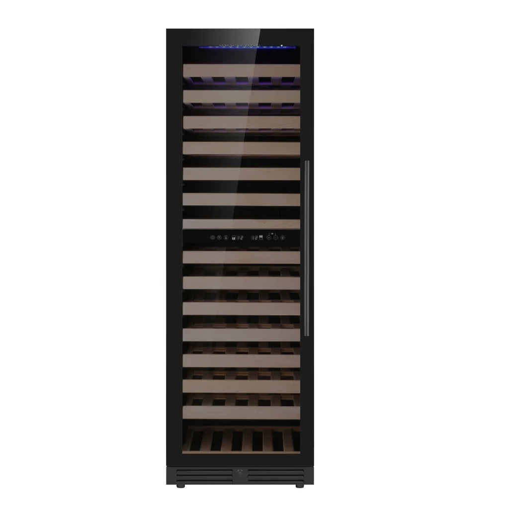 Kings Bottle Upright Low-E Glass Door Dual Zone Large Wine Cooler