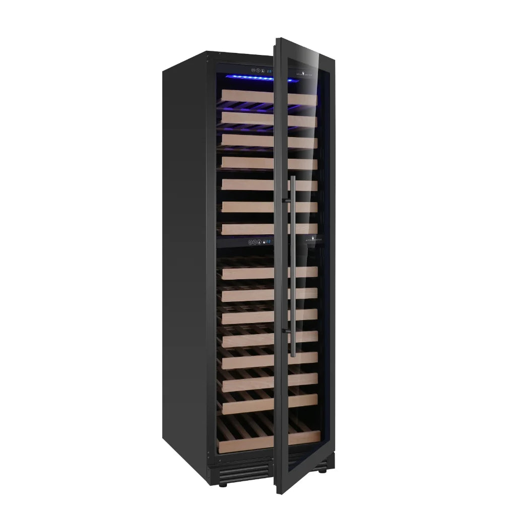 Kings Bottle Upright Low-E Glass Door Dual Zone Large Wine Cooler