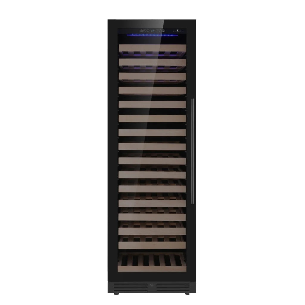 Kings Bottle Upright Single Zone Large Wine Cooler With Low-E Glass Door