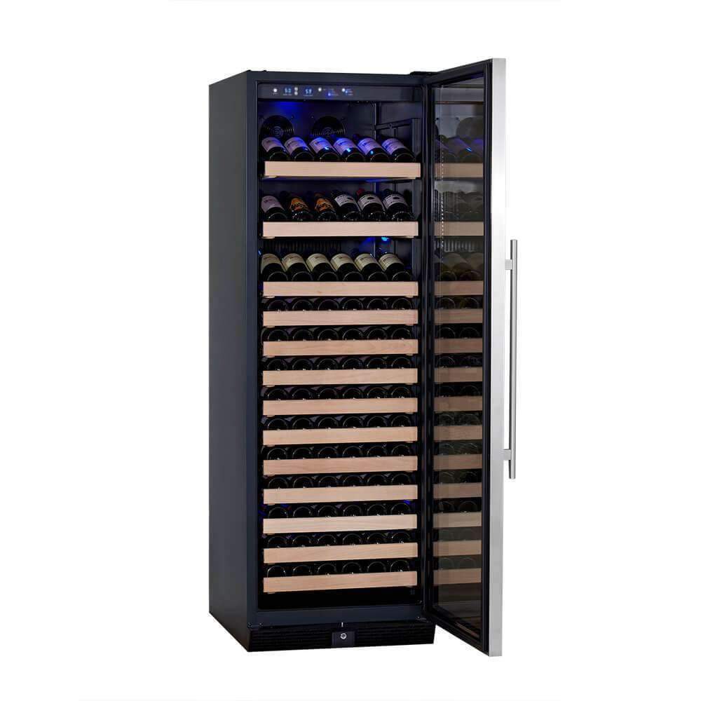 Kings Bottle 166 Bottle Large Wine Cooler Refrigerator Drinks Cabinet