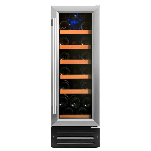 Smith & Hanks 19 Bottle Single Zone Under Counter Wine Cooler