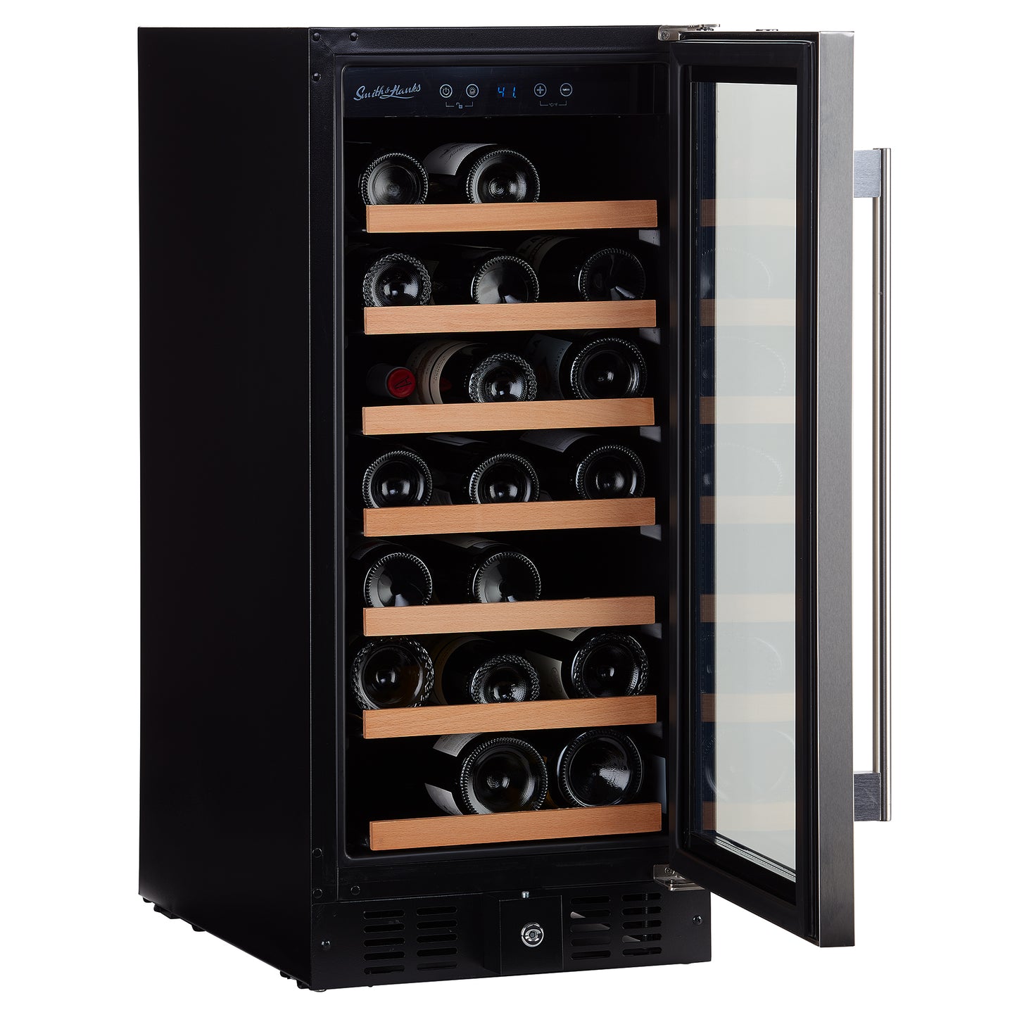 Smith & Hanks 34 Bottle Single Zone Under Counter Wine Cooler