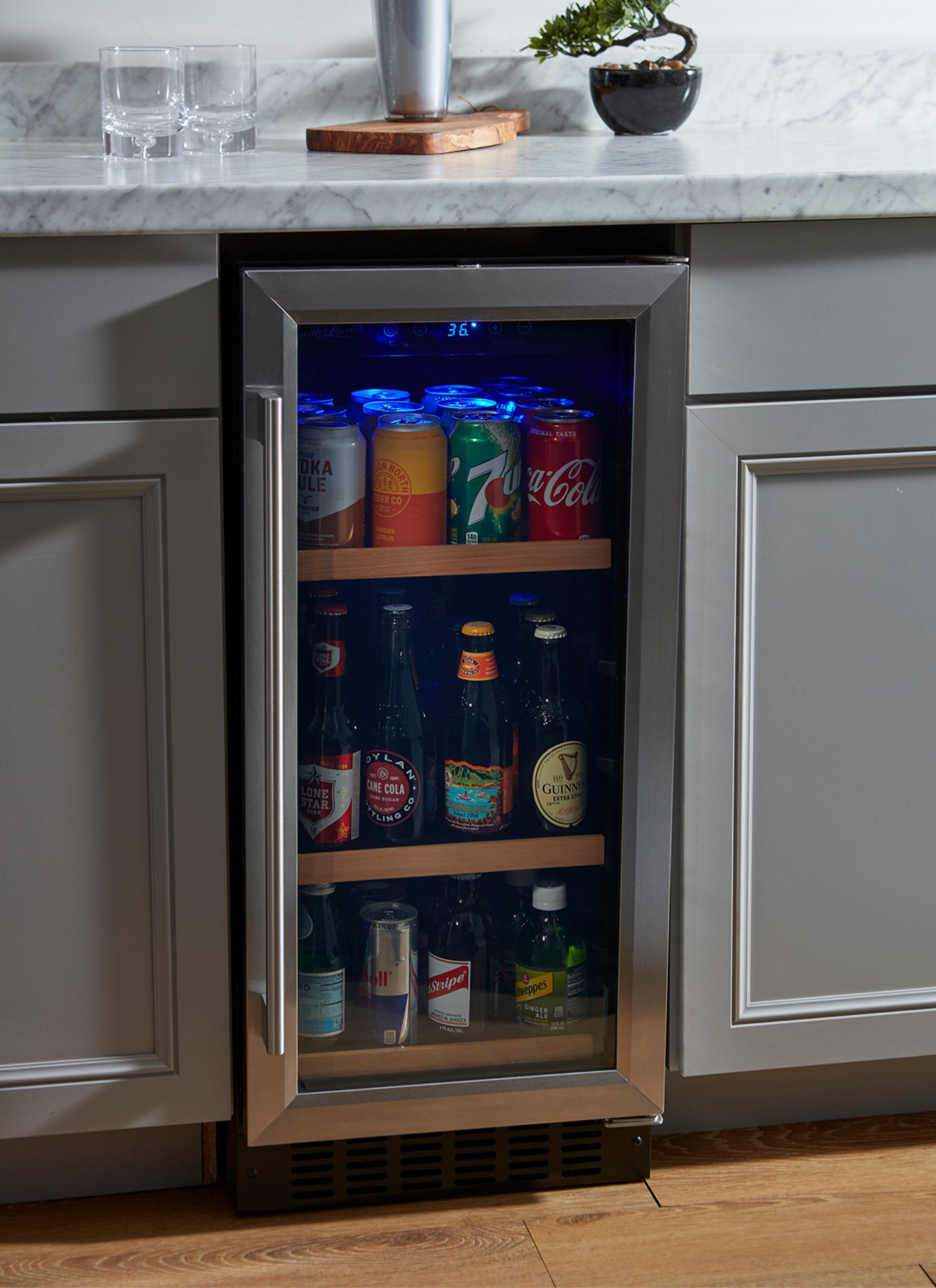 Smith & Hanks 90 Can Under Counter Beverage Cooler