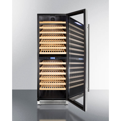 Summit 24" Wide Dual Zone Wine Cellar