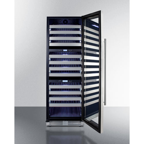 Summit 24" Wide Triple Zone Wine Cellar