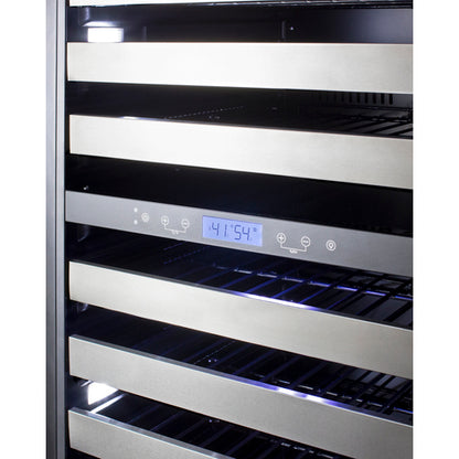 Summit 24" Wide Dual-Zone Wine Cellar