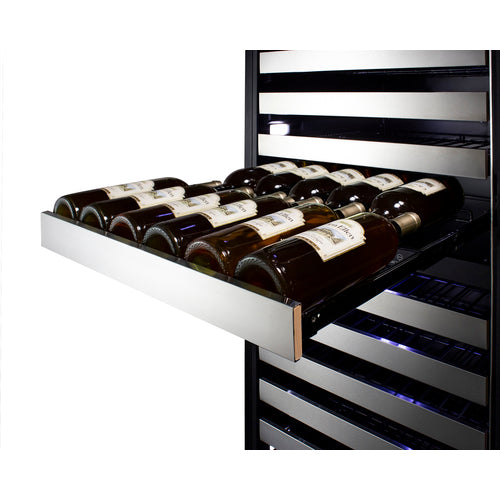 Summit 24" Wide Dual-Zone Wine Cellar