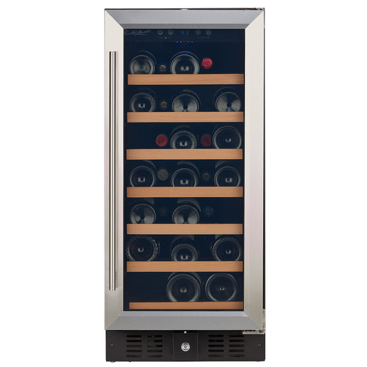 Smith & Hanks 34 Bottle Single Zone Under Counter Wine Cooler